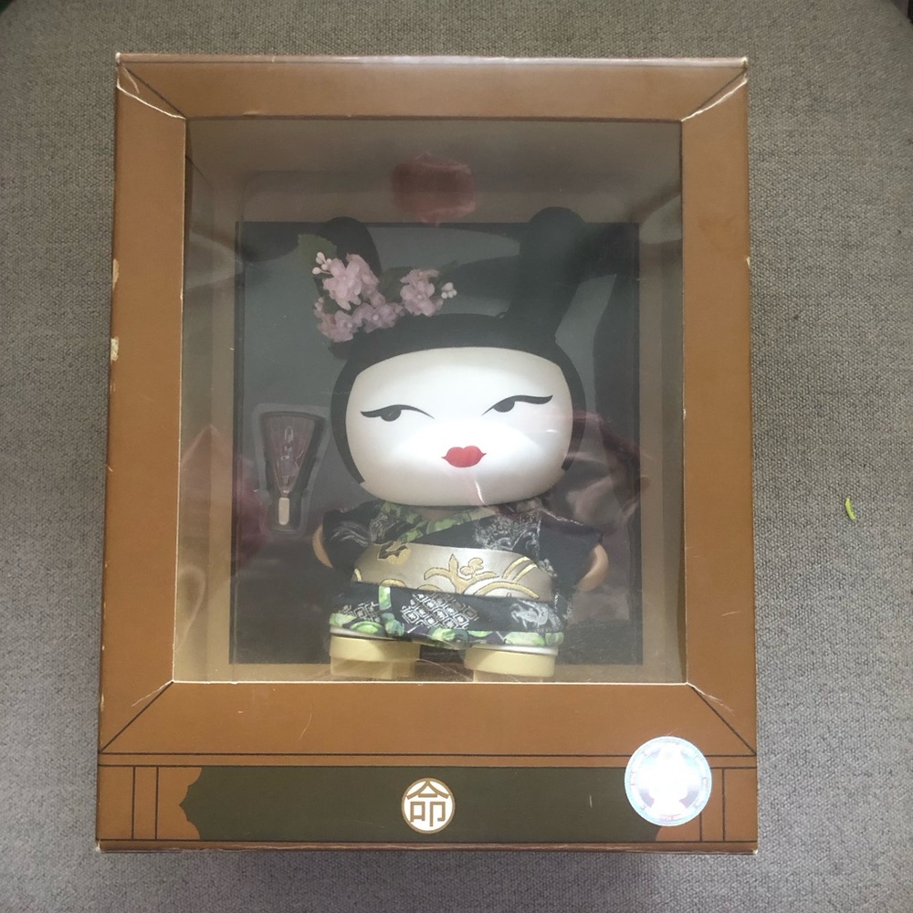 Kidrobot Huck Gee Blue Geisha